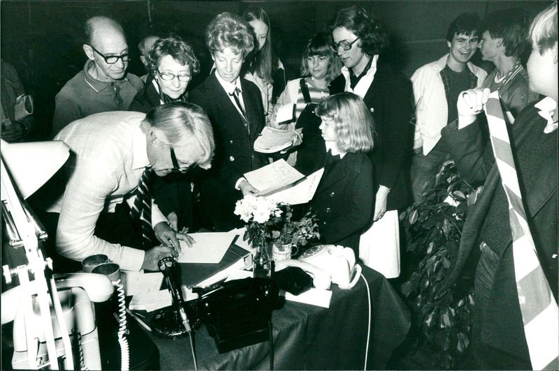 Hasse Tellemar, Musician in Stockholm. - Vintage Photograph