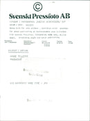 Hasse Tellemar, Musician in Stockholm. - Vintage Photograph