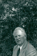 Bo Setterlind, Swedish writer and poet. - Vintage Photograph