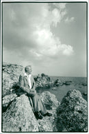 Bo Setterlind, Swedish writer and poet - Vintage Photograph