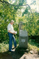 Bo Setterlind, Swedish writer and poet - Vintage Photograph