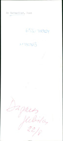 Bo Setterlind, Swedish writer and poet - Vintage Photograph