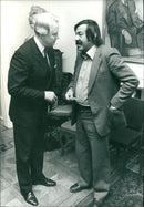 Bo Setterlind, Swedish writer and poet - Vintage Photograph