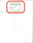 Bo Setterlind, Swedish writer and poet - Vintage Photograph