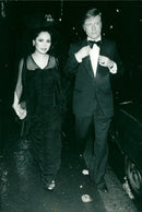 Dewi Sukarno with Duke of Sabran at the Palace's Anniversary Fete - Vintage Photograph