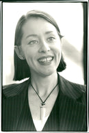 Suzanne Vega, an American singer-songwriter - Vintage Photograph