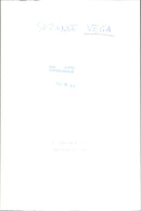 Suzanne Vega, an American singer-songwriter - Vintage Photograph