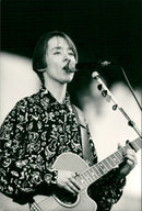 Suzanne Vega at  Grona Lund Concert, Stockholm - Vintage Photograph