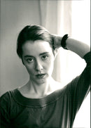 Suzanne Vega, an American singer-songwriter - Vintage Photograph