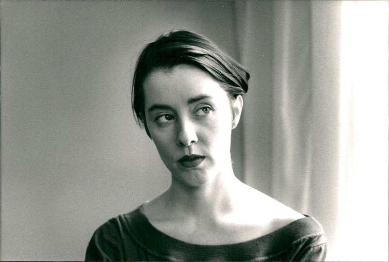 Suzanne Vega, an American singer-songwriter - Vintage Photograph