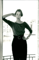 Suzanne Vega, an American singer-songwriter - Vintage Photograph