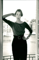 Suzanne Vega, an American singer-songwriter - Vintage Photograph
