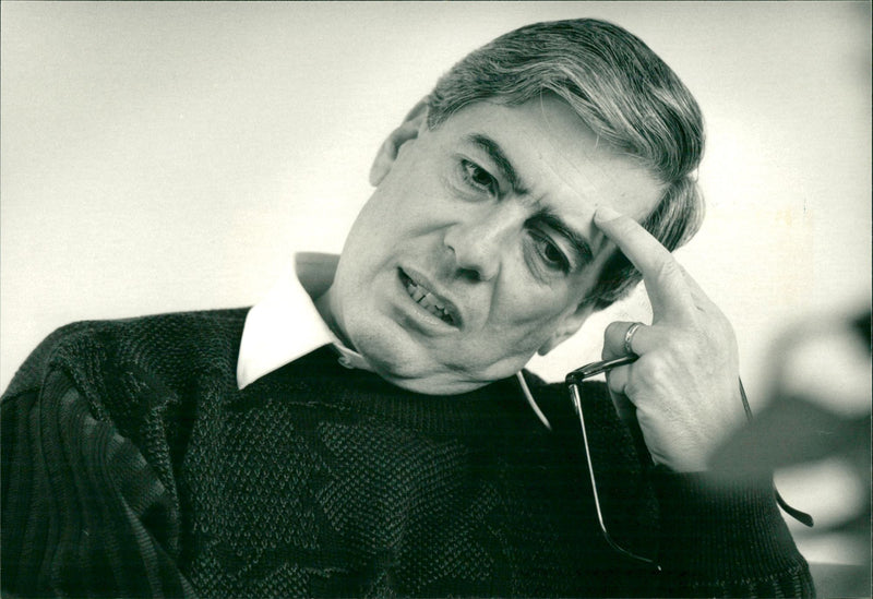 Mario Vargas Llosa - Vintage Photograph