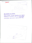 Prince Charles and Davina Sheffield - Vintage Photograph