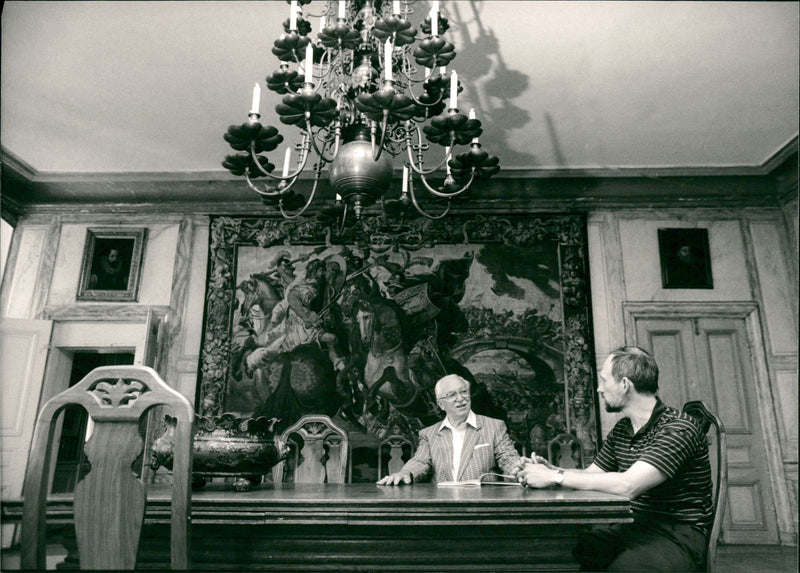 Sweden: Tyresö: Lars Böisen and Johan Åkerlund - Vintage Photograph