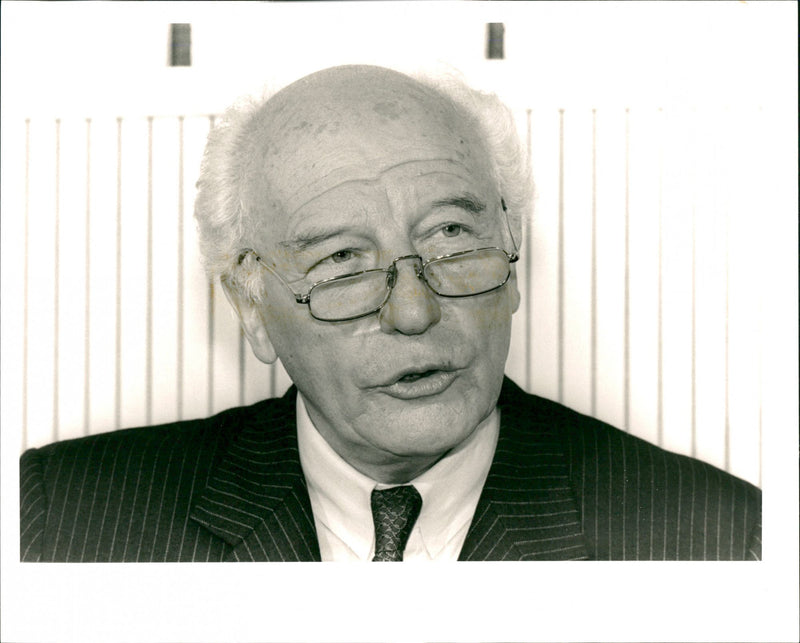 Scheel, Walter Politician - Vintage Photograph