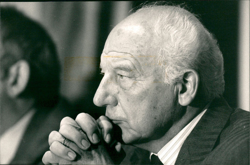 Scheel, Walter Politician - Vintage Photograph