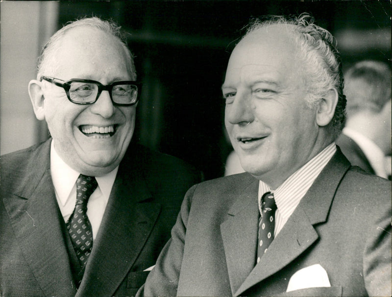 Scheel, Walter Politician - Vintage Photograph