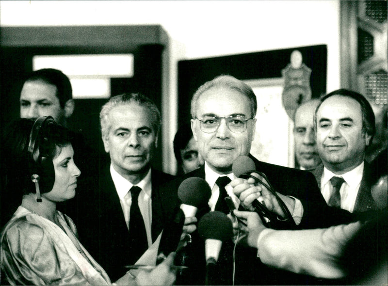 Sfar, Rachid Politician Tunisia - Vintage Photograph