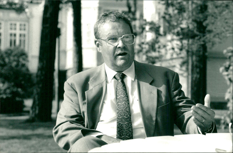 Ilkka Suominen, a Finnish politician from the National Coalition Party. - Vintage Photograph