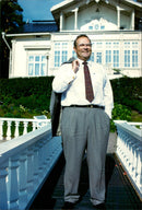 Ilkka Suominen, a Finnish politician from the National Coalition Party. - Vintage Photograph