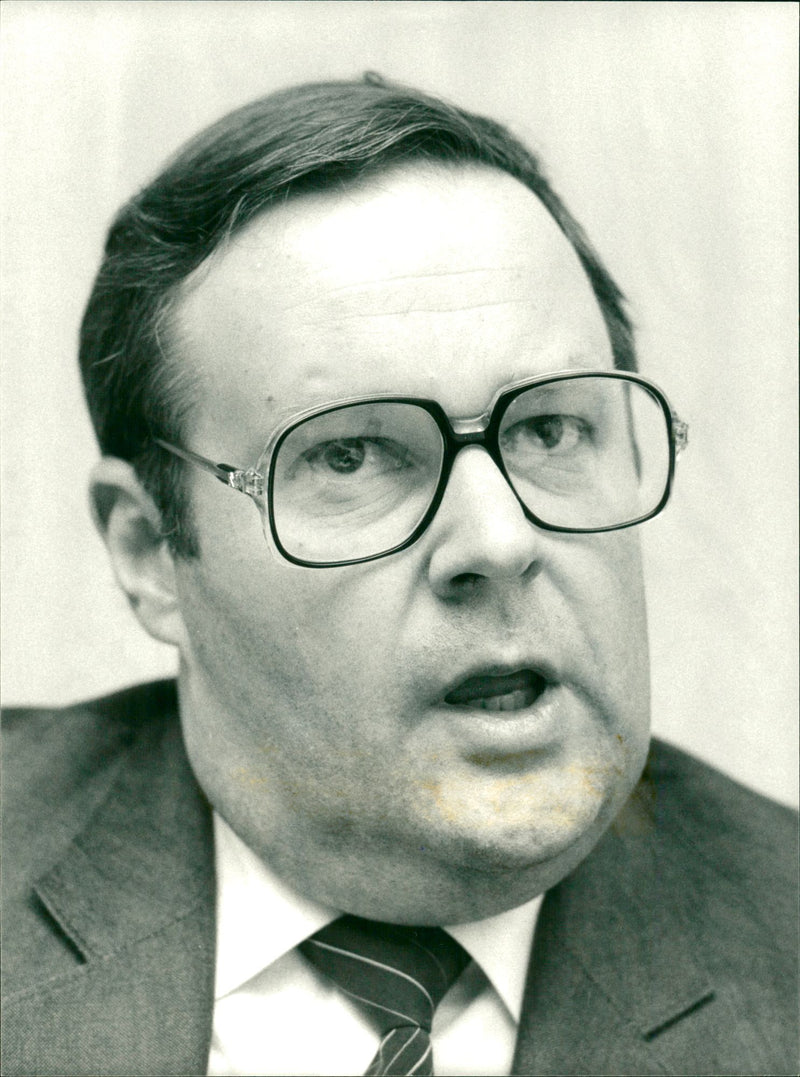 Ilkka Suominen, a Finnish politician from the National Coalition Party. - Vintage Photograph