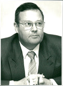 Ilkka Suominen, a Finnish politician from the National Coalition Party. - Vintage Photograph