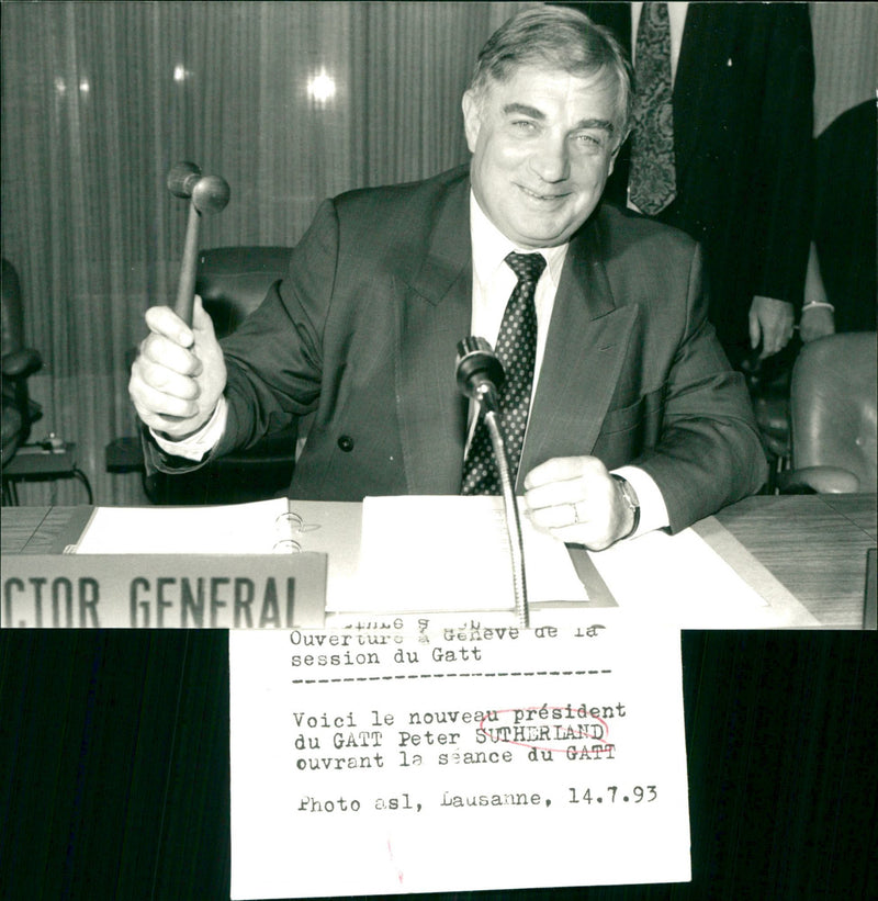 Peter Sutherland - Vintage Photograph