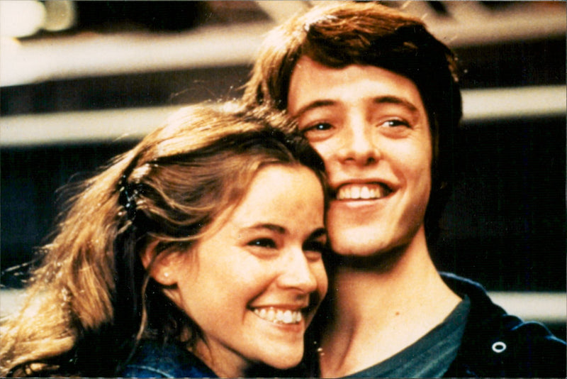 Ally Sheedy and Matthew Broderick - Vintage Photograph