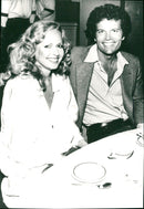 Patrick Wayne and Marcia Wolf. - Vintage Photograph