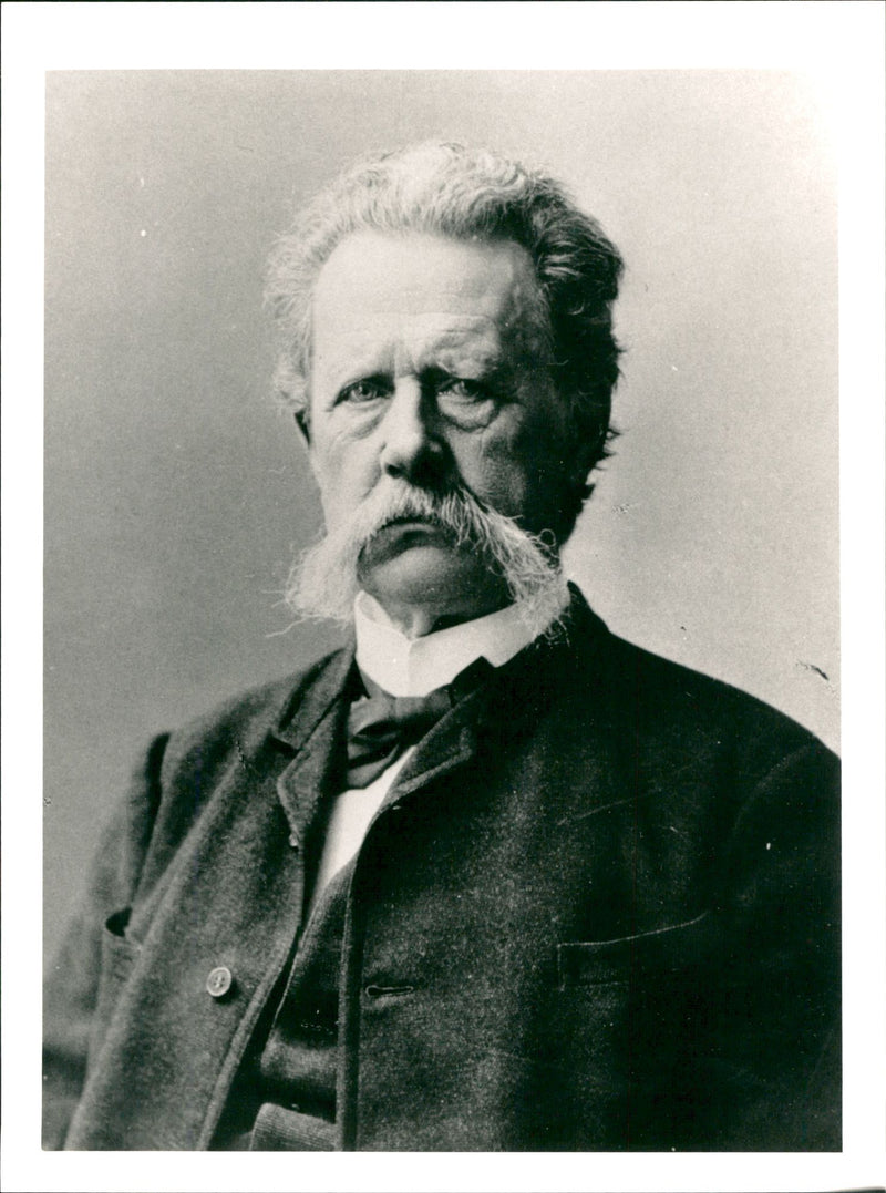 Gunnar Wennerberg. - Vintage Photograph