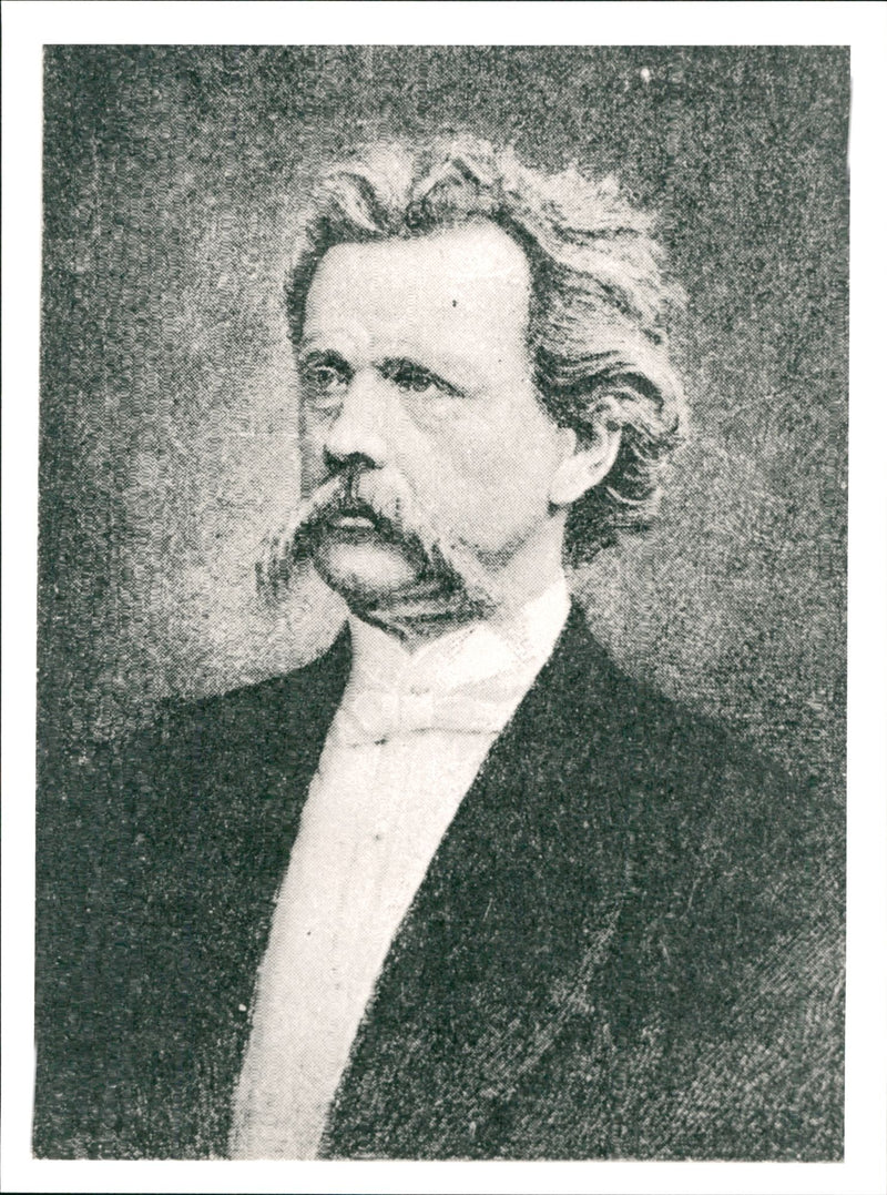 Gunnar Wennerberg. - Vintage Photograph