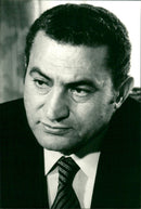 Hosni Mubarak, the Egypt Politician - Vintage Photograph