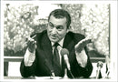 Hosni Mubarak, the Egypt Politician - Vintage Photograph