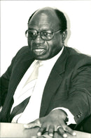 Mukiibi, Ibrahim politician Uganda - Vintage Photograph