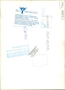 Anders Wall with man at Volvo truck - Vintage Photograph