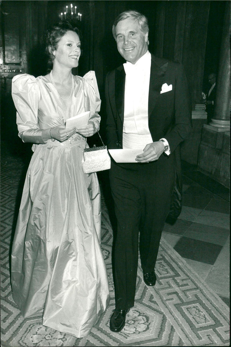 Anders Wall with opera singer Sylvia Lindenstrand - Vintage Photograph