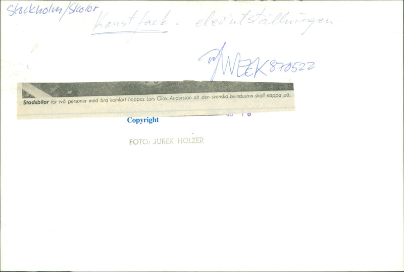 The School of Arts - Vintage Photograph