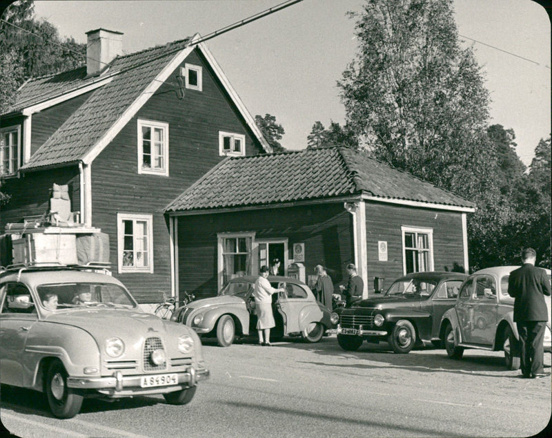 PREPARED MORGOL DAGBLADETS GEENSISKA LIVELY OUTSIDE ARCHIVE POLLING BOO JOHN - Vintage Photograph