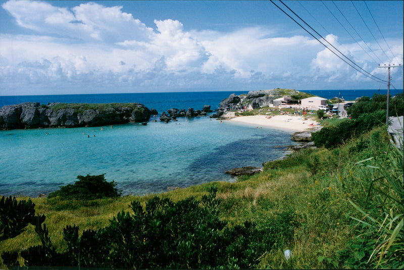 Foreign views of the Bermuda Islands. - Vintage Photograph