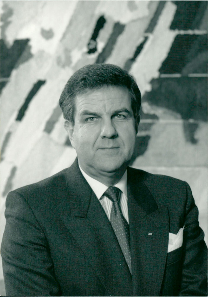 Bert-Olof Svanholm, former Chairman of Volvo - Vintage Photograph