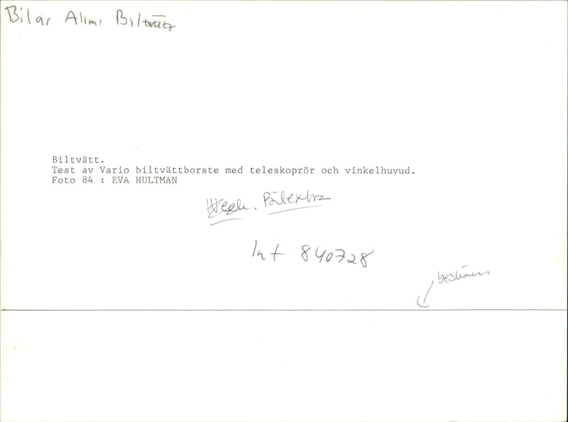 CARS: Wash - Vintage Photograph