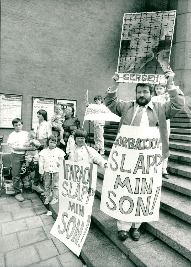 demonstrations - Vintage Photograph