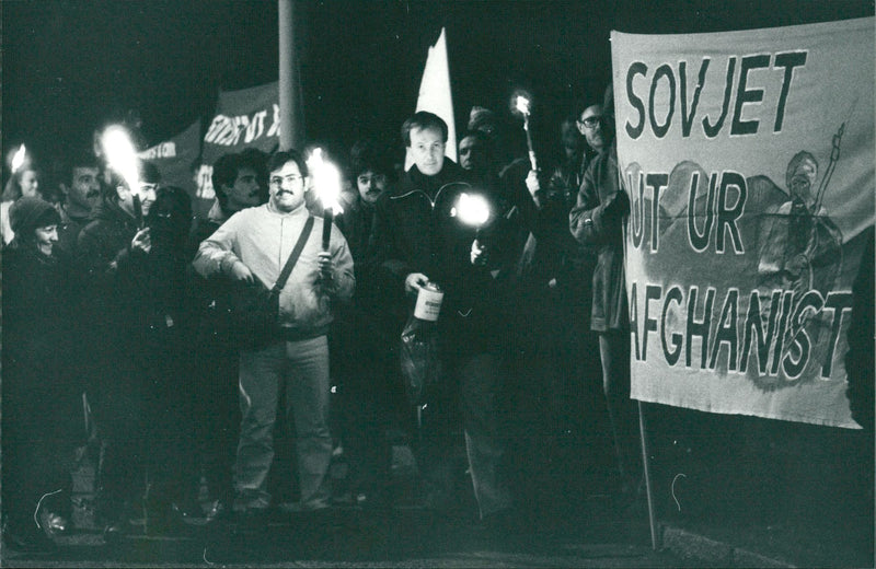 Demonstrations, Soviet: Various - Vintage Photograph