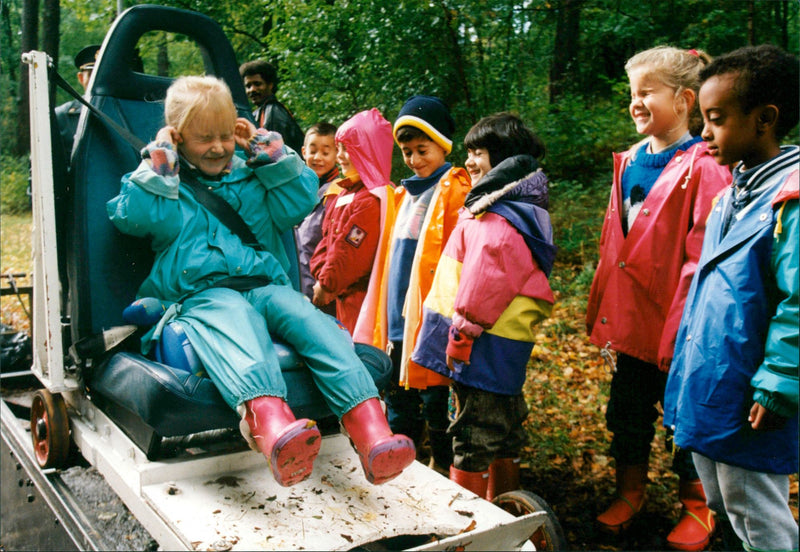 1994 VOLVO SPOT PICA STOCKHOLM SWEDEN CODE BOTHES DANIEL LEIF JANSSON - Vintage Photograph