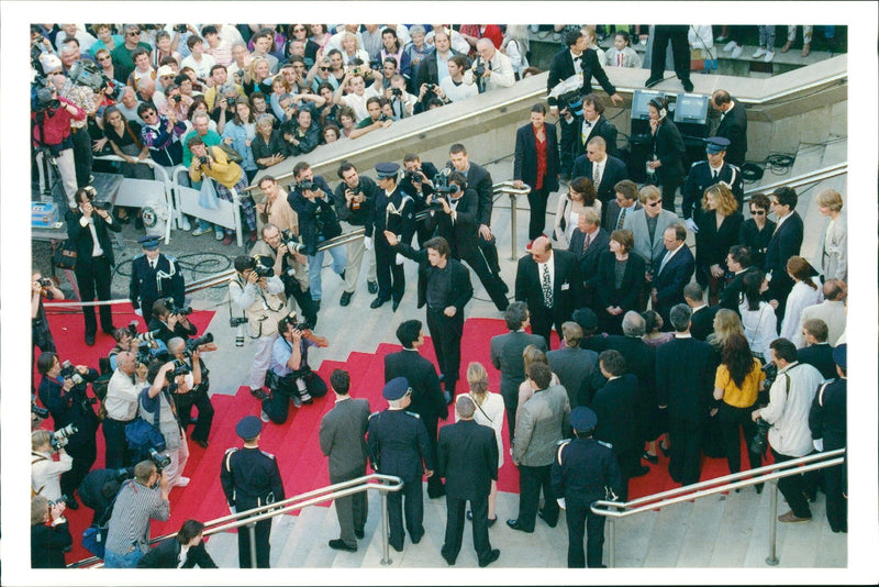 Al Pacino on the red carpet at the Cannes Film Festival - Vintage Photograph