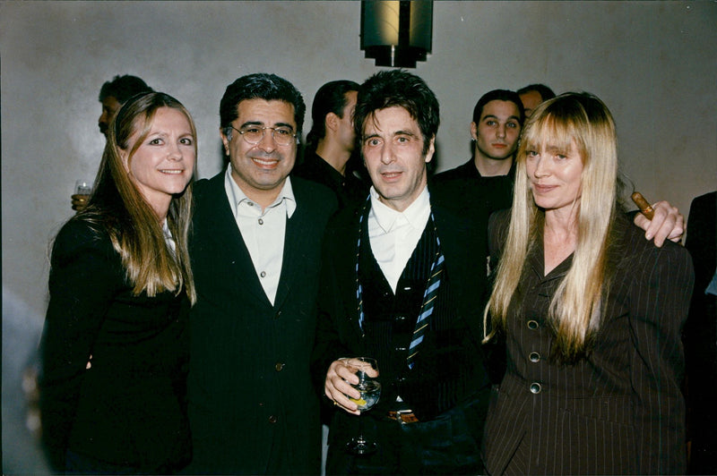 Jane and Terry Semol, Al Pacino and Lyndall Hobbs premiere of the movie Heat - Vintage Photograph