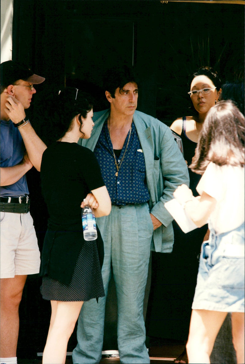 Al Pacino on the filming of Chinese Coffee - Vintage Photograph