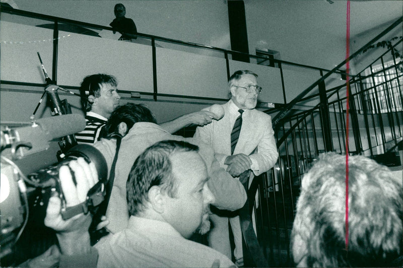 The murder trials of Olof Palme. - Vintage Photograph