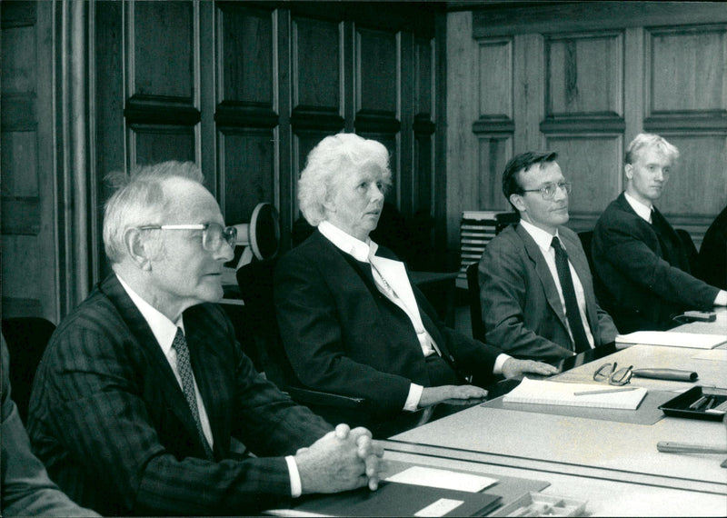 The murder trial of Olof Palme. - Vintage Photograph